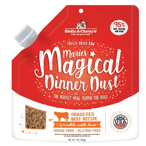 Unlock the Potential of Your Pet's Food with Stella and Chewy's Magical Dinner Dust